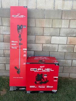Milwaukee M18 FUEL String Trimmer and Backpack Blower