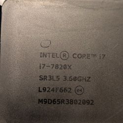 Intel i7 7820x