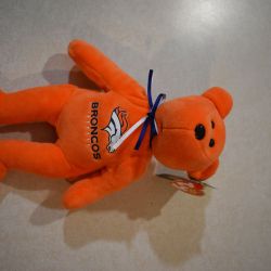 Collectible Denver Bronco's Beanie Baby Plush
