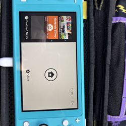 Nintendo Lite with Pokemon Case