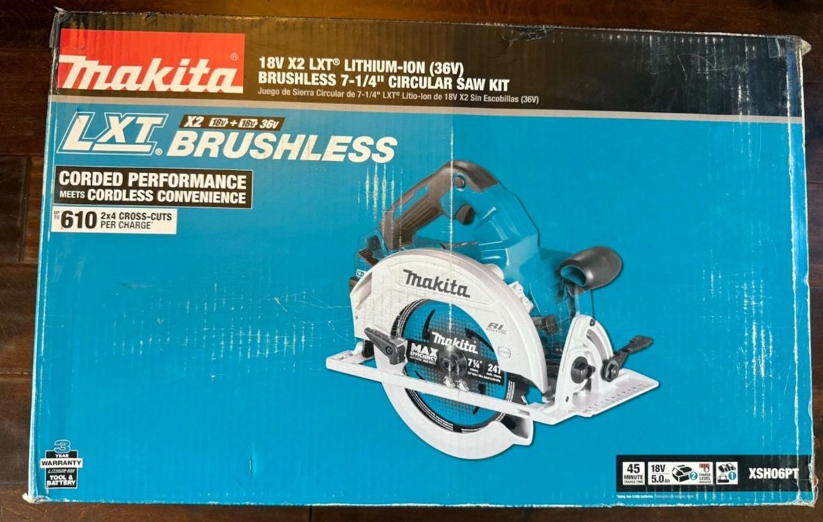Makita 36V Circular Saw Kit