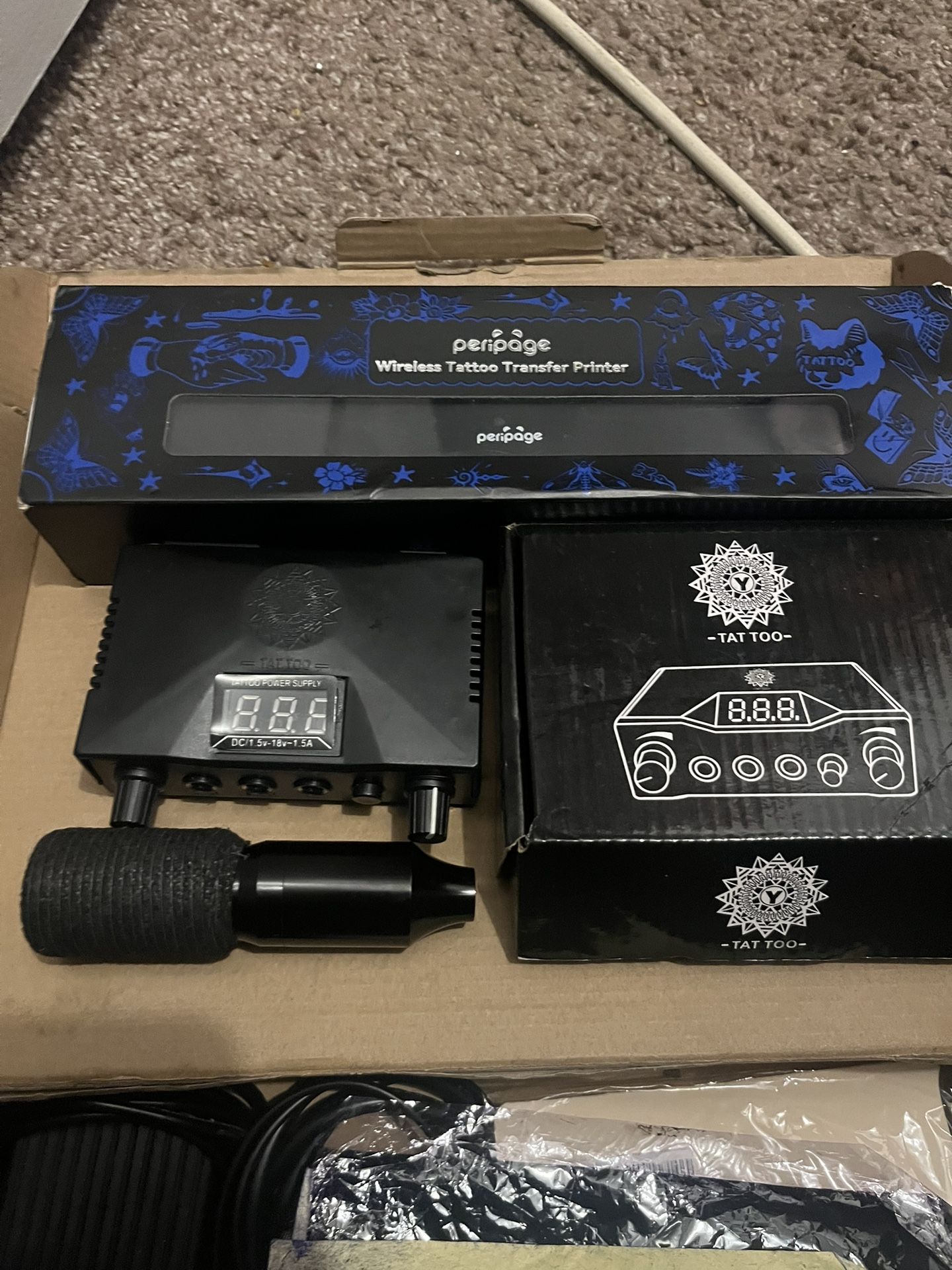 Tattoo Machine And Printer