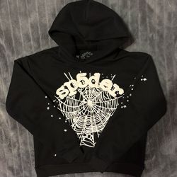 Sp5der OG Web ‘Black Hoodie 