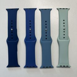  Silicone Straps For Apple Watch band 38mm/40mm