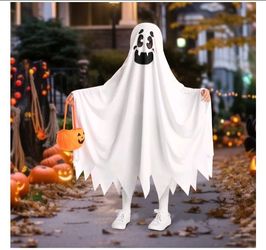Kid's Ghost Costume Size Small 5-7