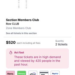 Waste Management Phoenix Open Members Club tickets