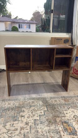 Cute wooden hutch for desk or dresser