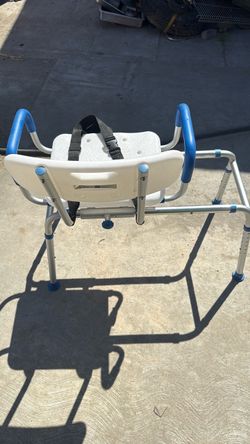 Shower Transfer Bench with Safety Strap