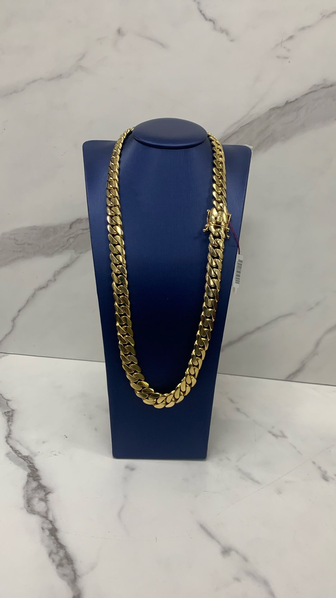 SOLID GOLD CUBAN LINK CHAIN