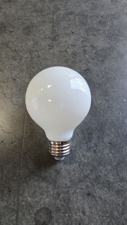 Dimmable Globe LED Light Bulbs, E26 Medium Base, 4W (40W Equivalent), 450 Lumens, 4000K Cool White, 80 CRI, Frosted Vanity LED Bulbs for Mirror Lighti