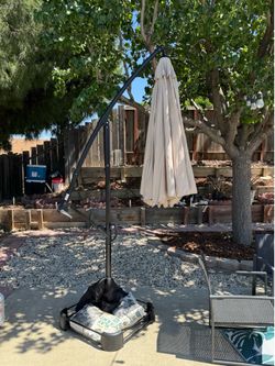 Backyard umbrella