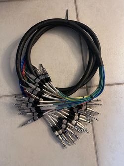 16 channel TRS Snake Cable