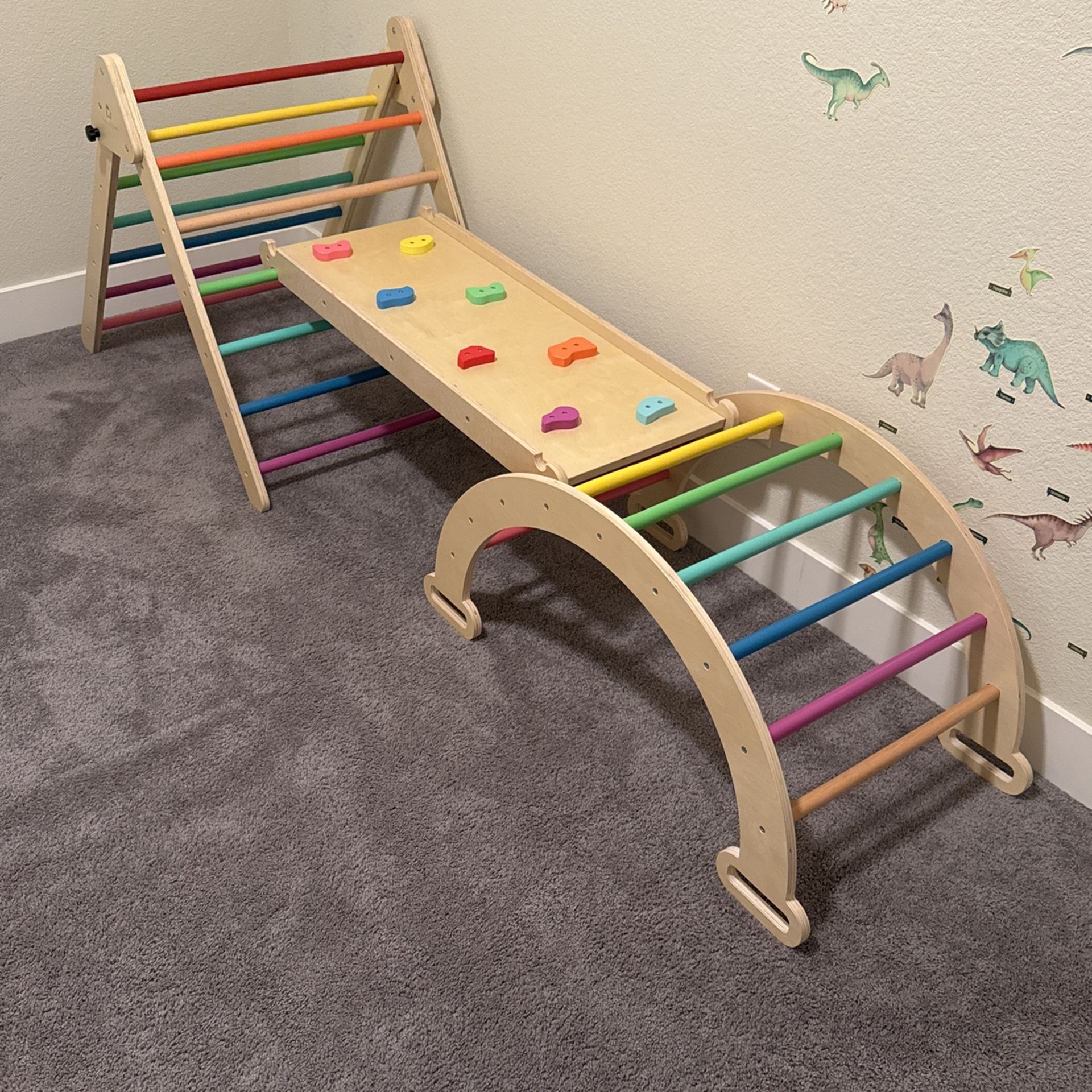 Tiny Land 7 In 1 Wood Playset