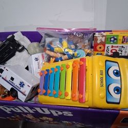 Free Box Of Baby And Toddler Items Boy/girl Mixed