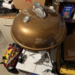 Weber, kettle grill copper