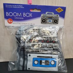 @CHV.  INFLATABLE BOOMBOX PARTY FAVORS 