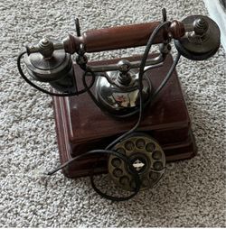 Vintage Wooden Phone