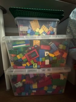 Educational Building Blocks & STEM Toys Bundle with Storage Bins
