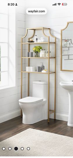 Eiffe Metal Over The Toilet Storage Brand New Just assembled