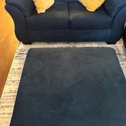 Love Seat & Ottoman