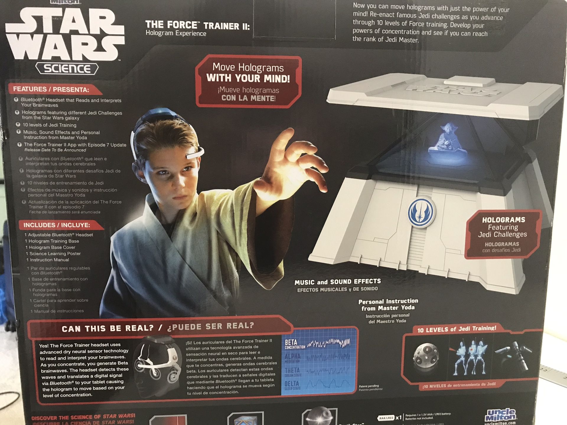 Star Wars - science hologram experience UNOPENED