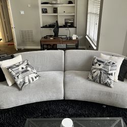 Couch (Grey Black And White) 