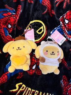 Pompomurin key chain plushies
