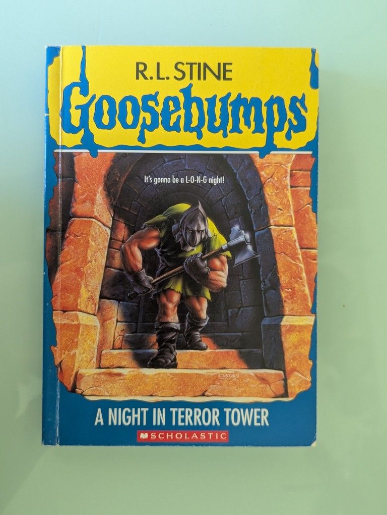 R.L. Stine Books Goosebumps: A Night In Terror Tower