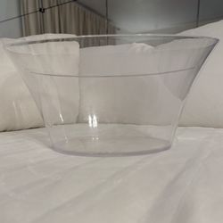 Large Clear Acrylic Ice Bucket / Beverage Tub – Prodyne Le Grand Party Tub
