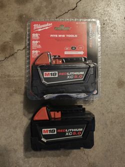 Milwaukee batteries