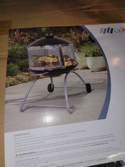 Steel Fire Pit (Wood)