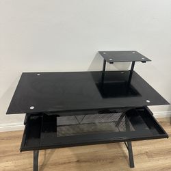 Glass Desk