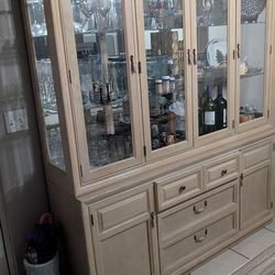 China Buffet with glass display