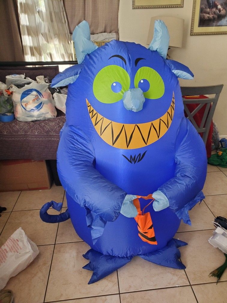 Blue Monster Inflatable