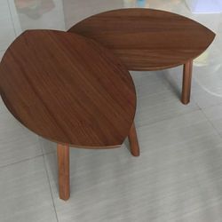 Ikea STOCKHOLM Coffee tables, set of 2,solid Wood for Sale in