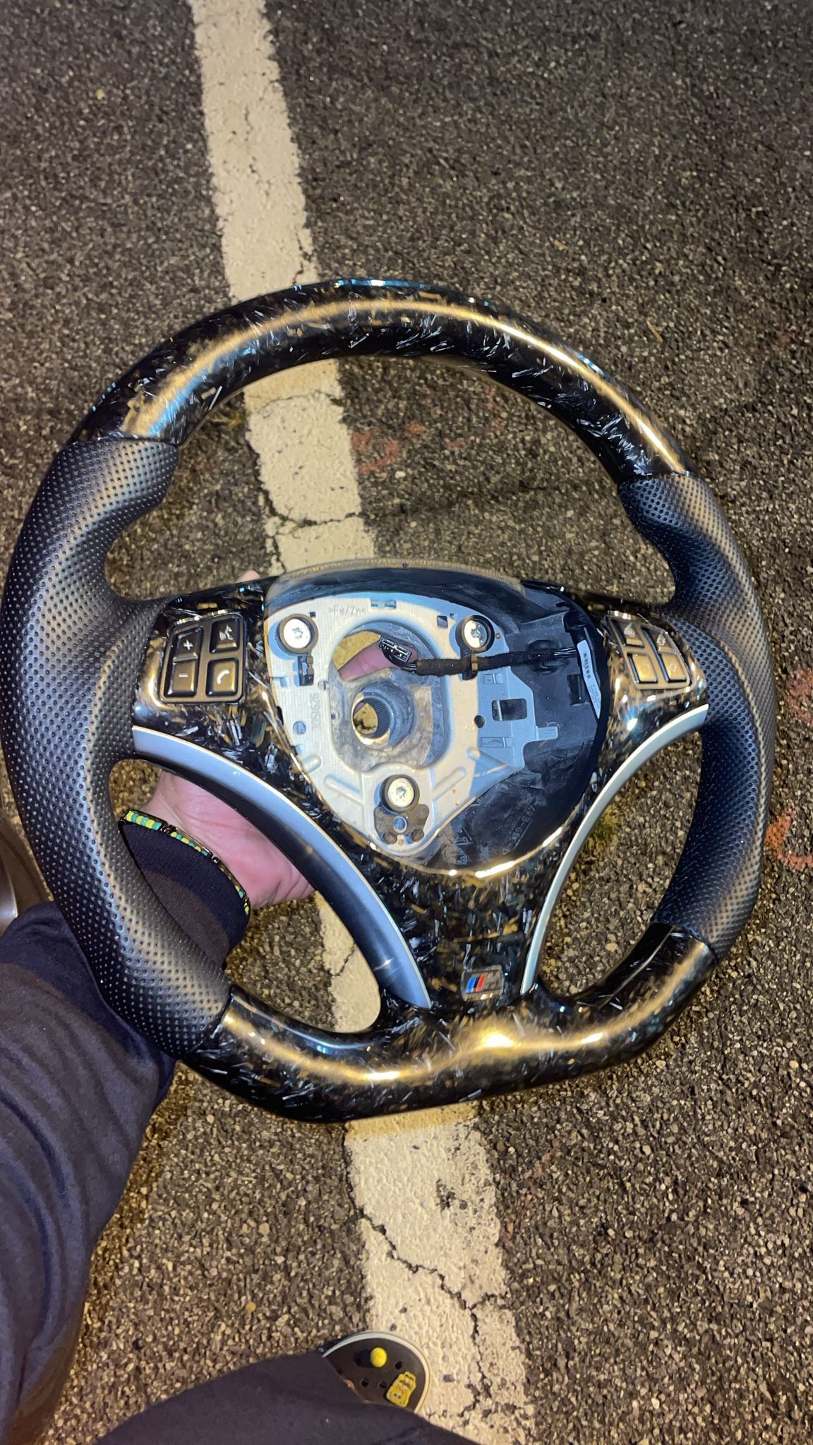 BMW e92 Carbon Fiber Steering Wheel