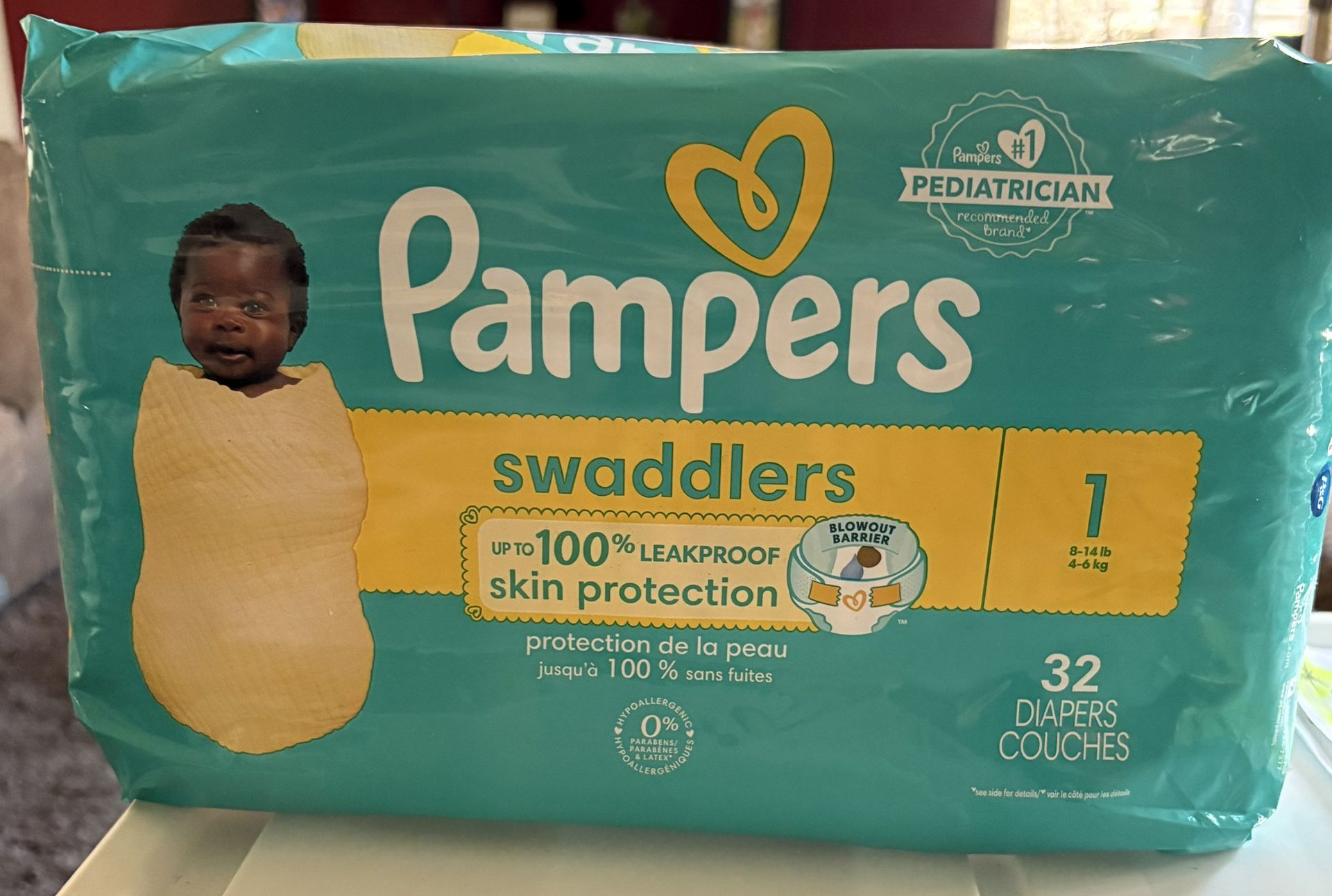 Pampers Swaddles Size 1