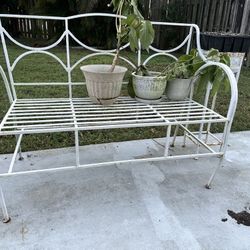 Iron Garden Chair $20