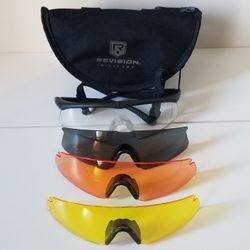 revision sawfly military eyewear like new condition 