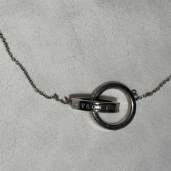 Tiffany & Co Interlocking Rings Necklace