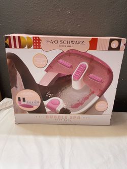 FAO Schwarz Bubble Spa Foot Bath Set
