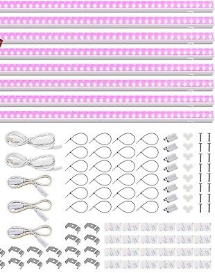 Barrina Grow Lights for Indoor Plants, Full Spectrum, 4Ft 160W (8 X 20W), LED