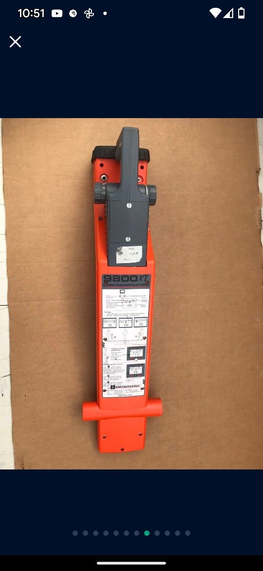 Metrotech Locator And Wand 9800XT