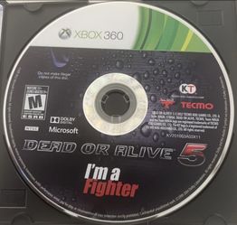XBOX 360: DEAD OR ALIVE 5 I'M A FIGHTER