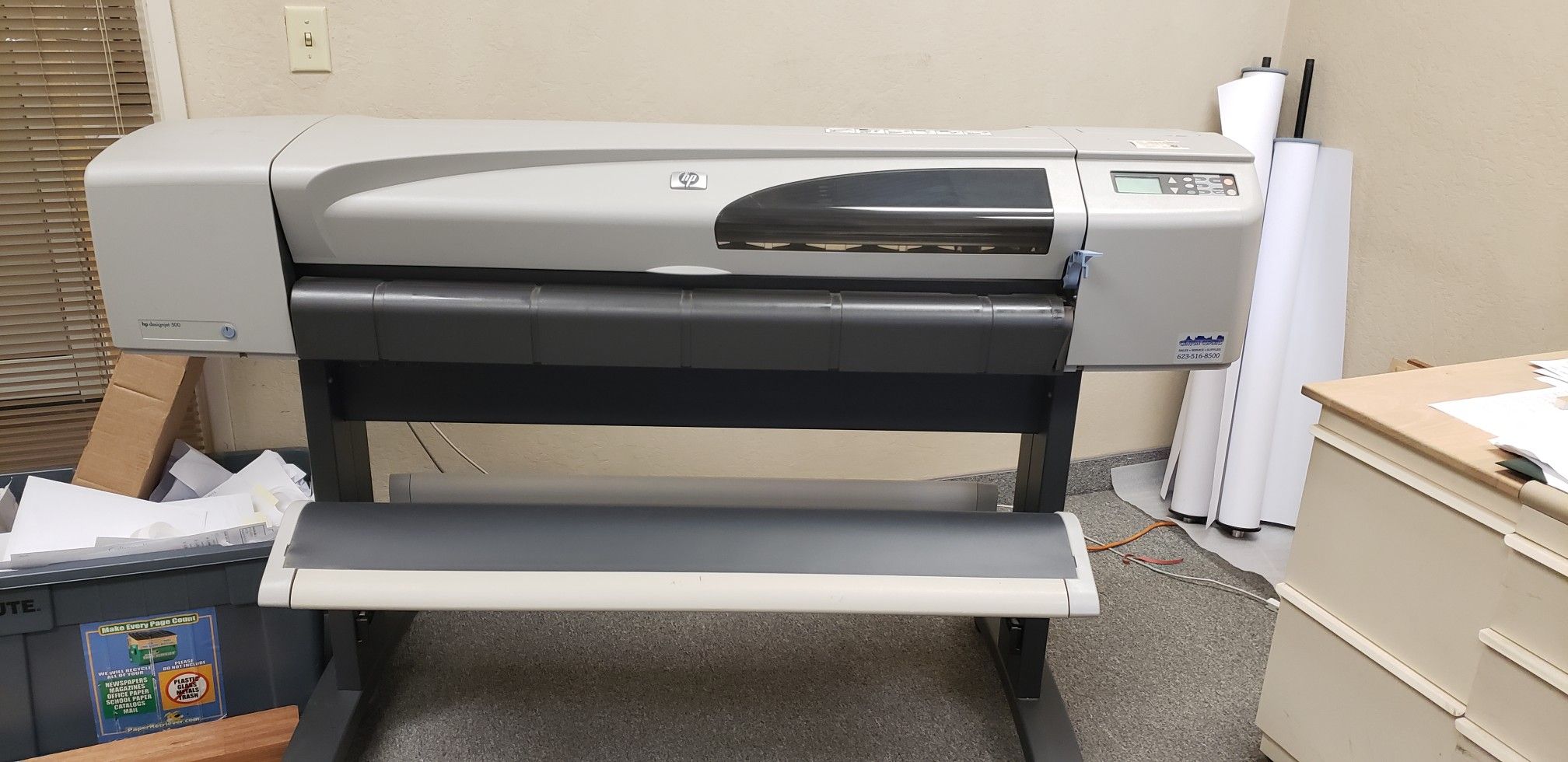 HP Designjet 500 42"plotter