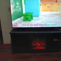 65 Inch Tv Inch Tv Stand With Fire Place 