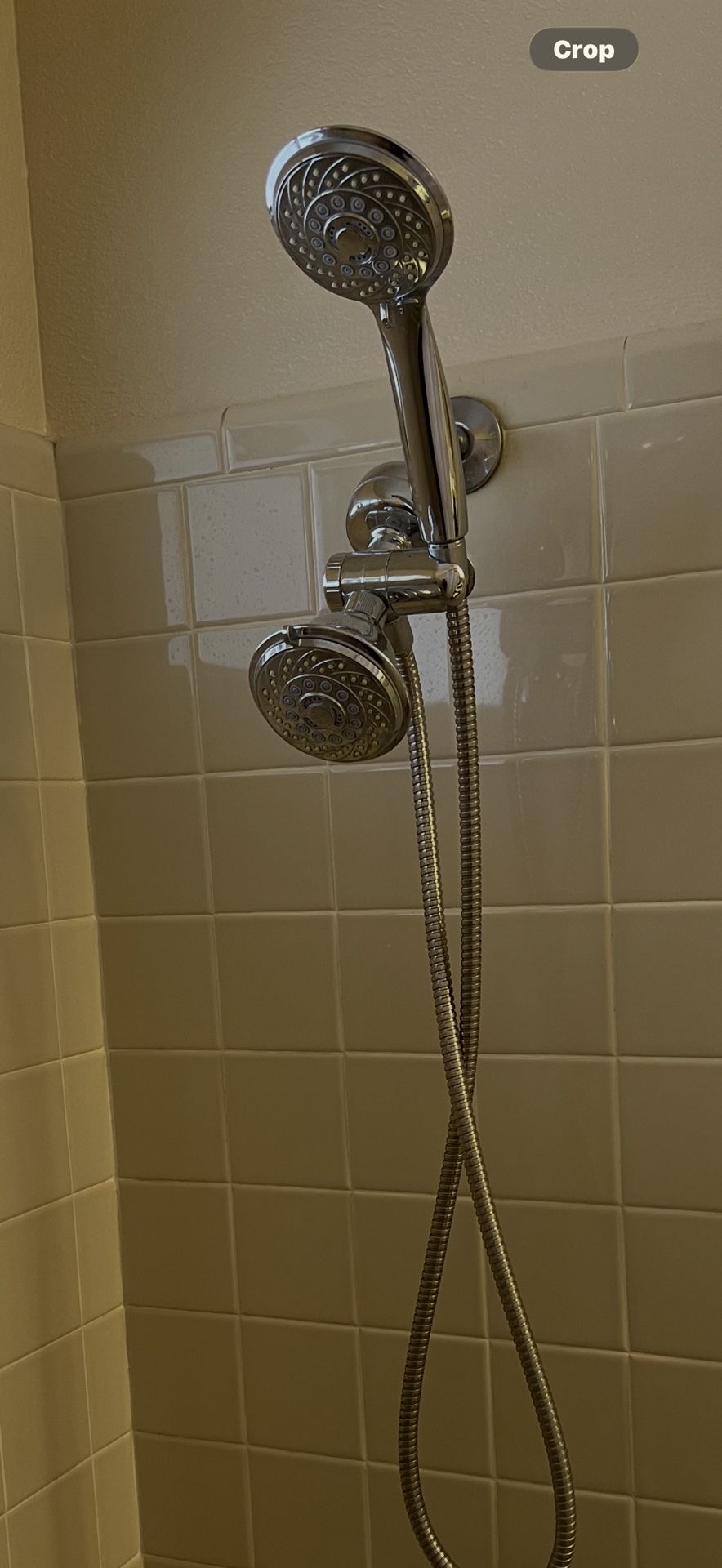 High-pressure shower Double Head