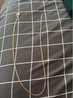 10k hollow Gold Mariner Chain 24 inch