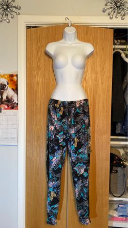 Tropical print jogger XL