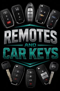 Car keys and remotes